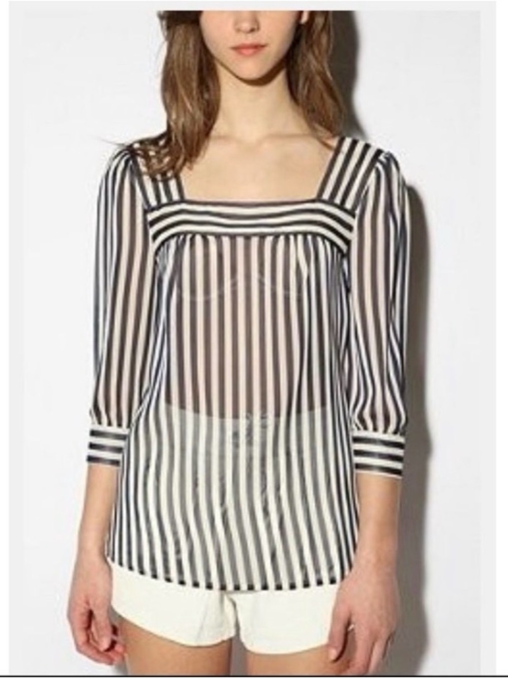 Pins and Needles blouse STRIPED CHIFFON BLOUSE PRETTY LITTLE LIARS, SEASON 1, E